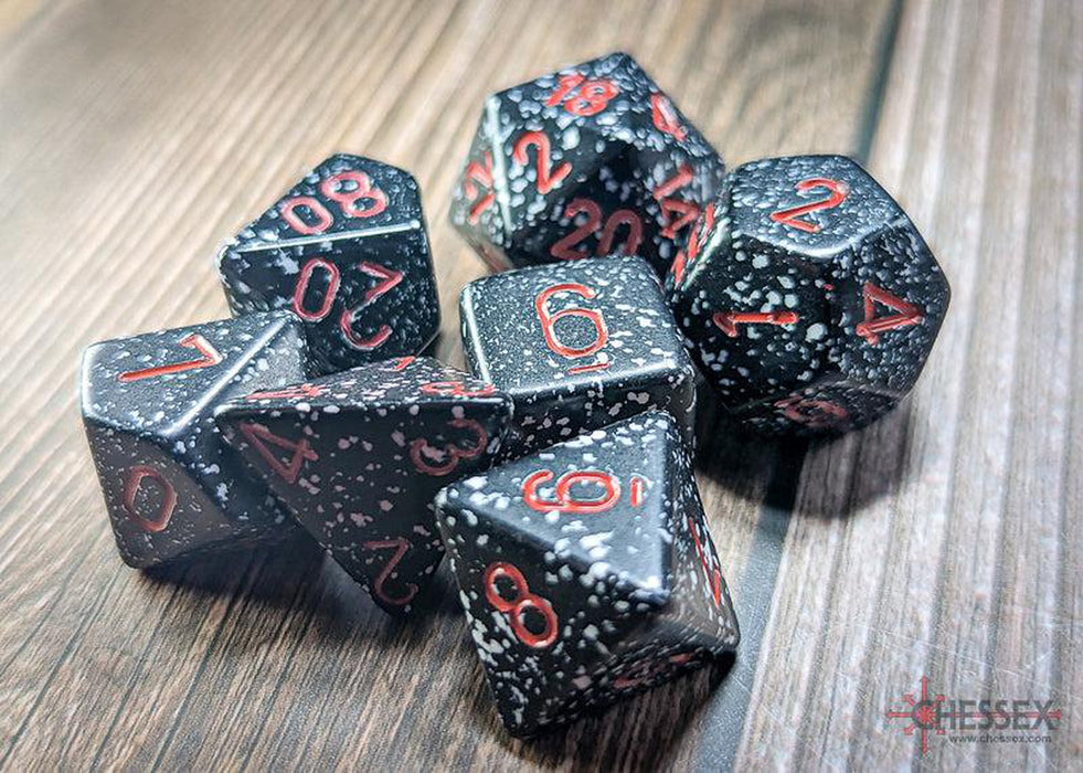 CHX25308 - Chessex: Speckled Space Polyhedral 7-Dice Set