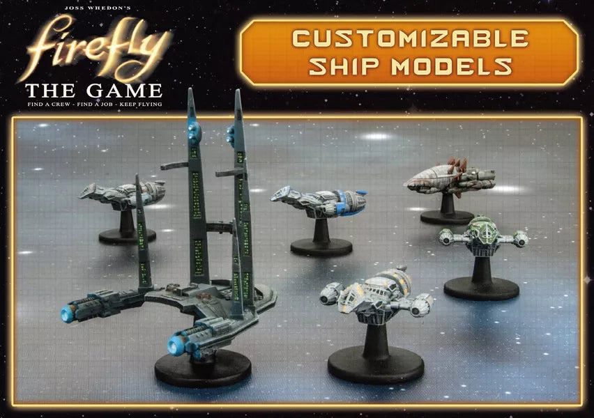 Customizable Ship Models | Firefly The Game | Board Game Expansion