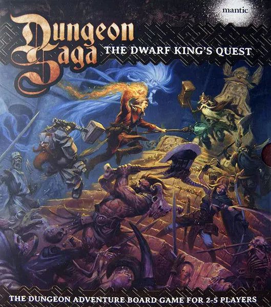 Dungeon Saga: Dwarf King's Quest | Board Game