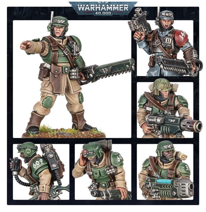 Warhammer 40k | Astra Militarum: Cadian Shock Troop