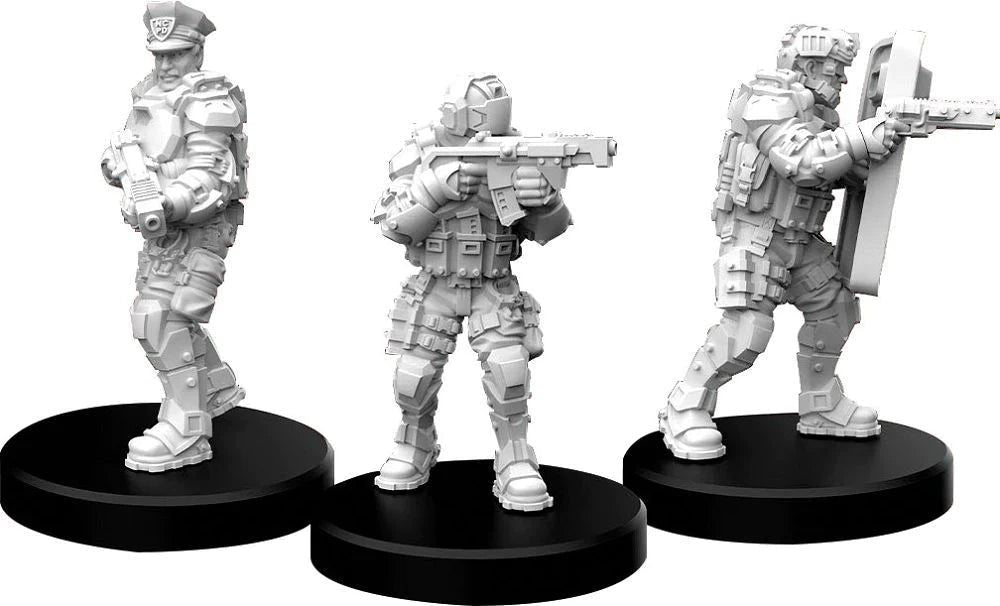 Lawmen A | Cyberpunk RED | Miniatures