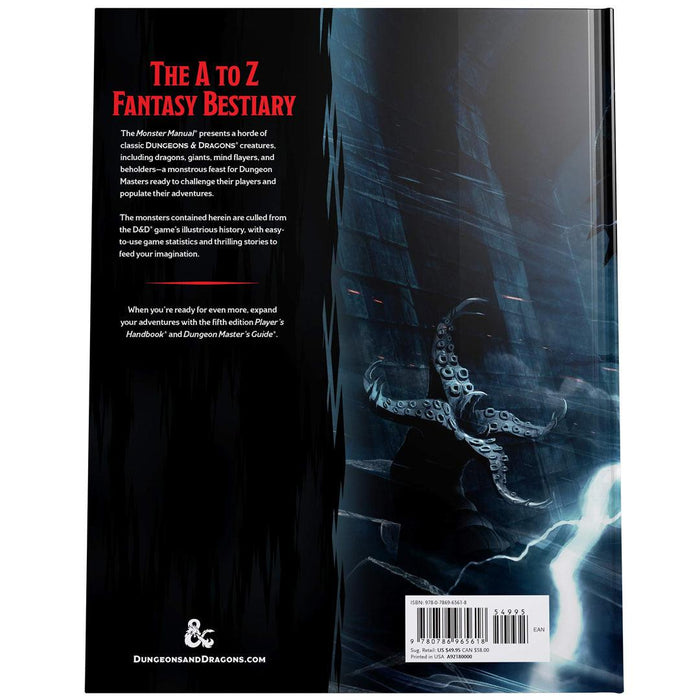 Monster Manual | Dungeons and Dragons 5E | RPG Book