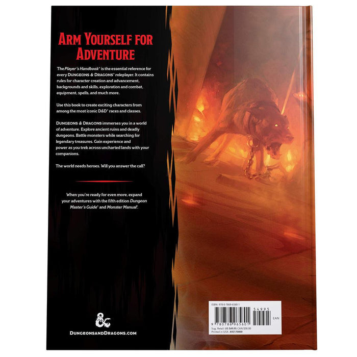 Player's Handbook | Dungeons and Dragons 5E | RPG Book