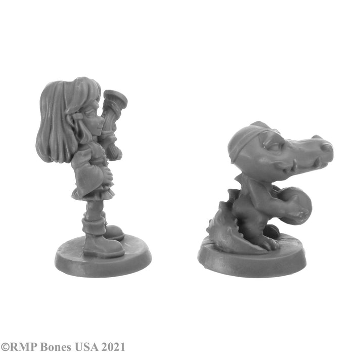 RPR30050 - Reaper Miniatures: Jewels Crossbones | Halfling Ranger
