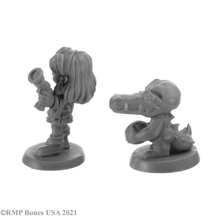 RPR30050 - Reaper Miniatures: Jewels Crossbones | Halfling Ranger
