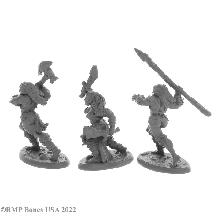RPR30055 - Reaper Miniatures: Jade-Fire Warriors | Half-Orc Barbarian