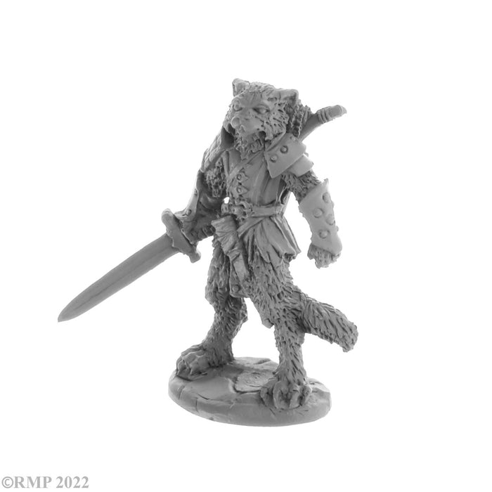 RPR30058 - Reaper Miniatures: Mal Fighter | Catfolk Fighter