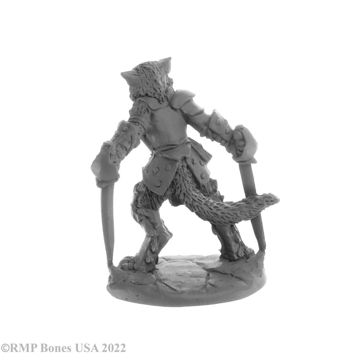 RPR30059 - Reaper Miniatures: Shadoweyes Rogue | Catfolk Rogue