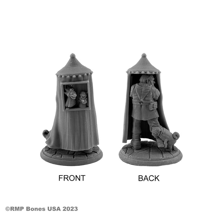 RPR30144 - Reaper Miniatures: Townsfolk: Puppeteer | Bard
