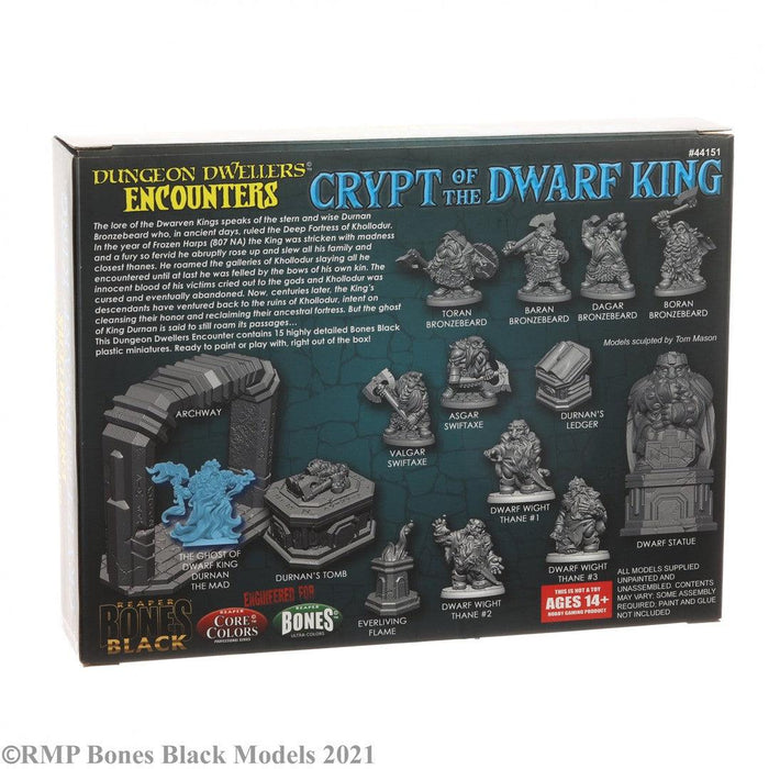 RPR44151 - Reaper Miniatures: Dwarf King Crypt | Terrain Encounter