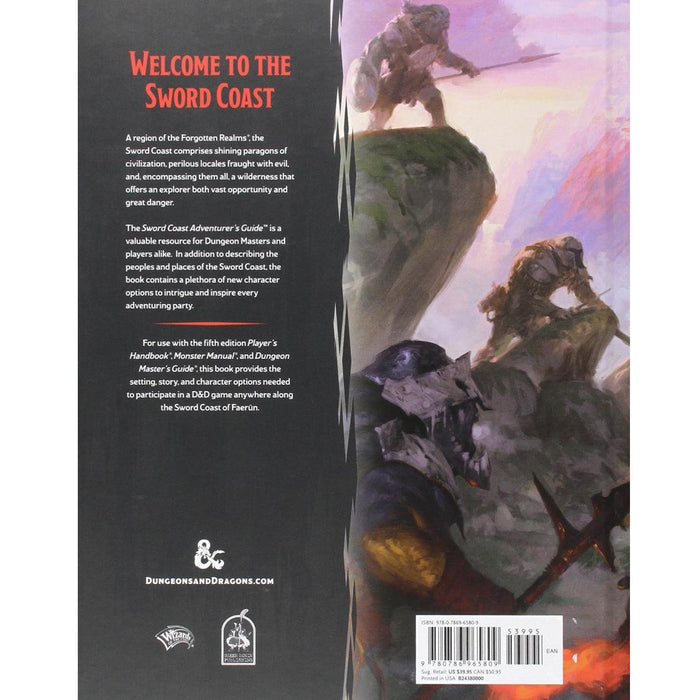 Sword Coast Adventurer's Guide | Dungeons and Dragons 5E | RPG Book