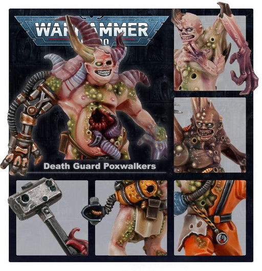 Warhammer 40k | Death Guard: Poxwalkers