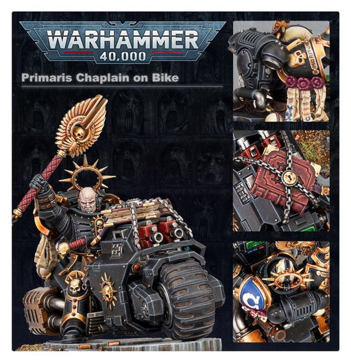 Warhammer 40k | Space Marines: Primaris Chaplain on Bike