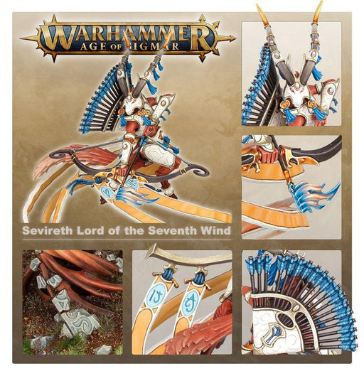 Warhammer AoS | Lumineth Realm-Lords: Sevireth, Lord of the Seventh Wind