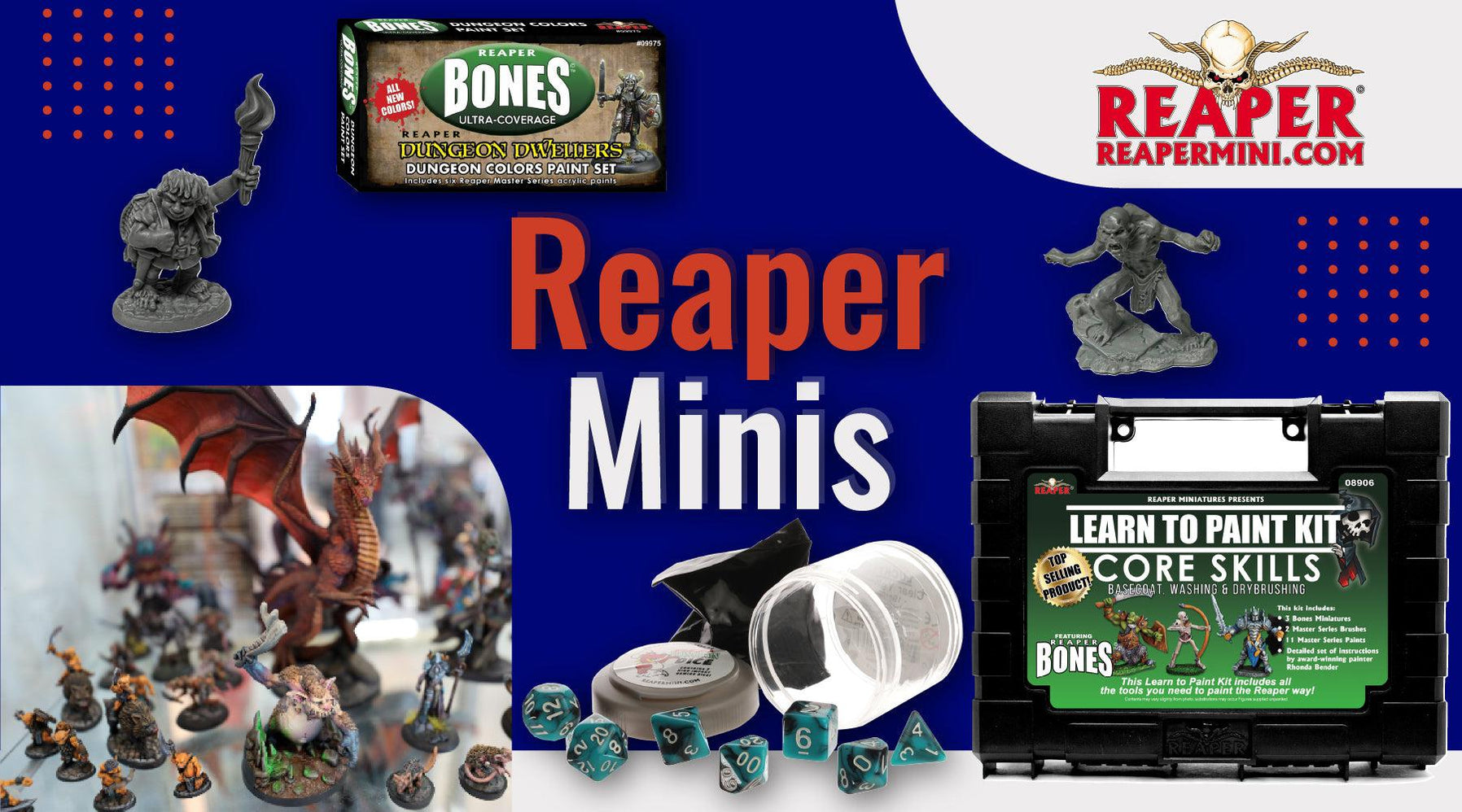 Reaper Mini Reaper Miniatures — Blugee