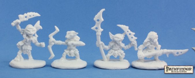 RPR89003 - Reaper Miniatures: Pathfinder Goblin Warriors