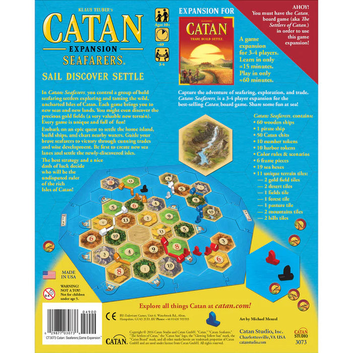 CATAN: Seafarers | Board Game Expansion