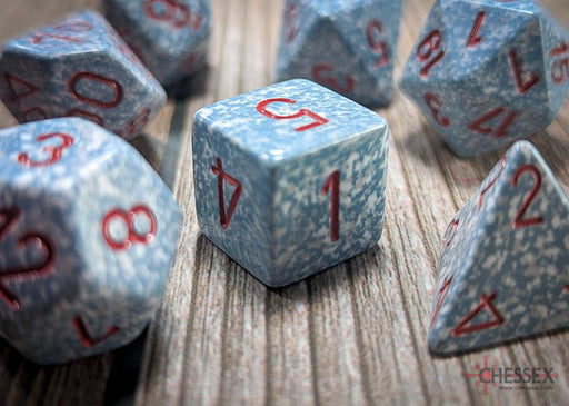 CHX25300 - Chessex: Speckled Air Polyhedral 7-Dice Set