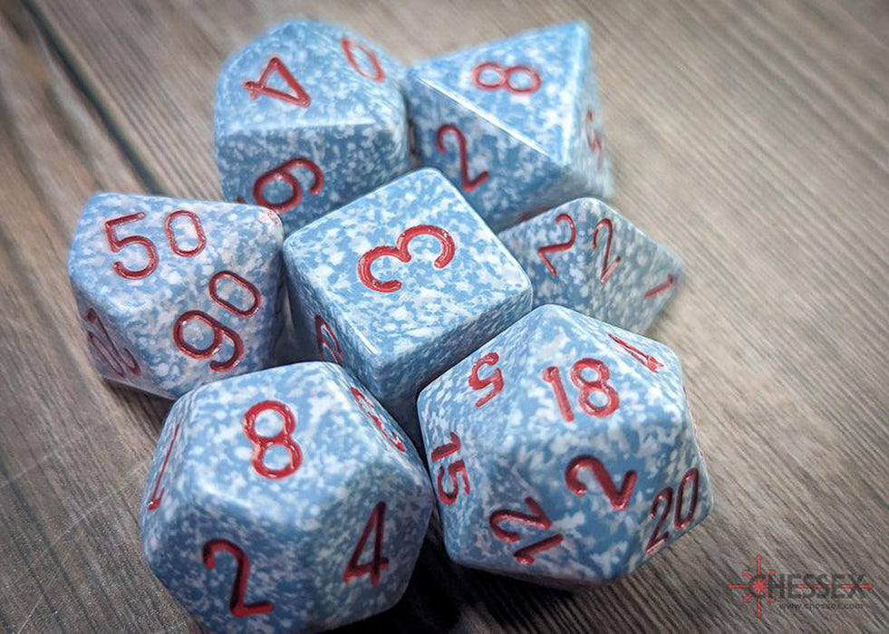 CHX25300 - Chessex: Speckled Air Polyhedral 7-Dice Set