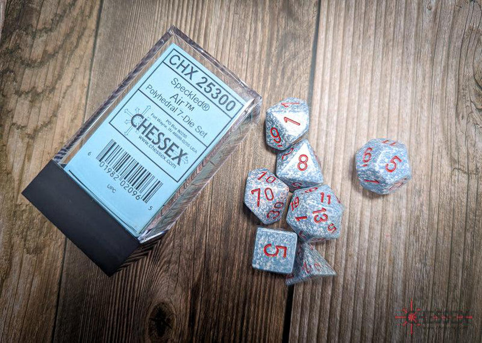 CHX25300 - Chessex: Speckled Air Polyhedral 7-Dice Set