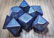 CHX25307 - Chessex: Speckled Cobalt Polyhedral 7-Dice Set