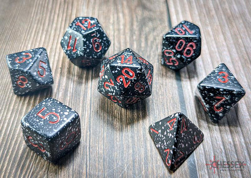 CHX25308 - Chessex: Speckled Space Polyhedral 7-Dice Set