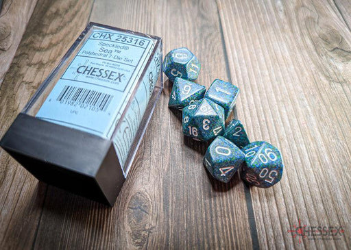 CHX25316 - Chessex: Speckled Sea Polyhedral 7-Dice Set