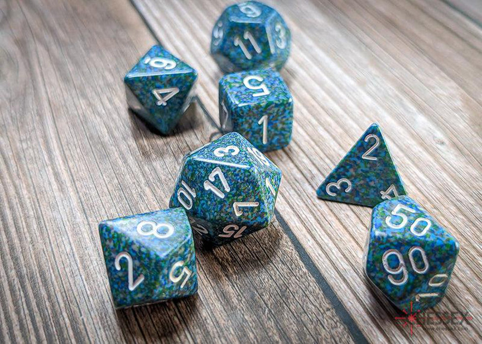 CHX25316 - Chessex: Speckled Sea Polyhedral 7-Dice Set