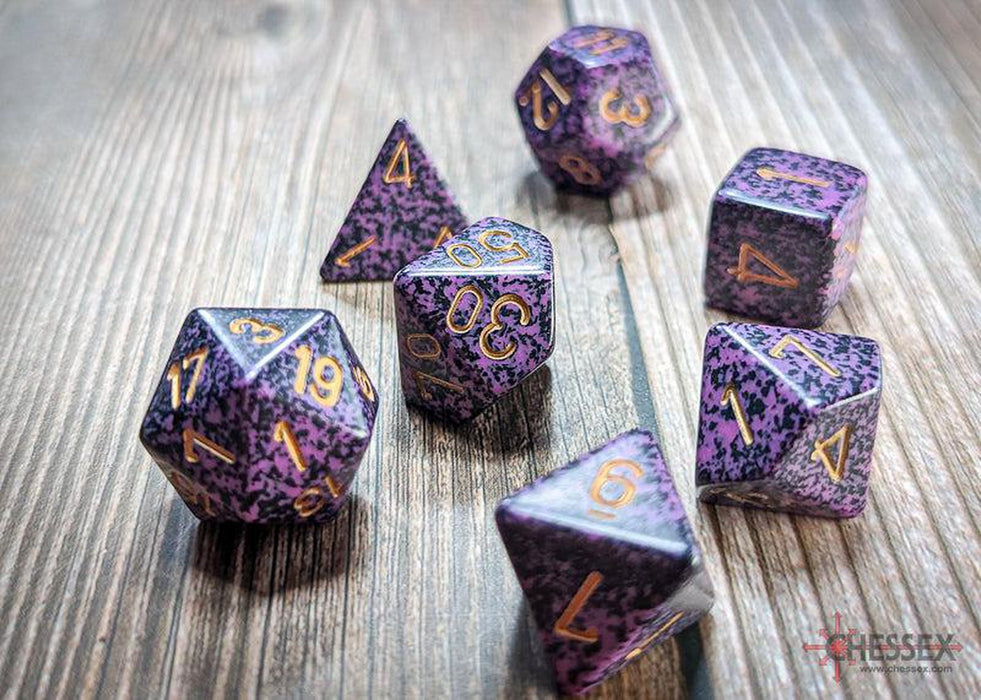 CHX25317 - Chessex: Speckled Hurricane Polyhedral 7-Dice Set