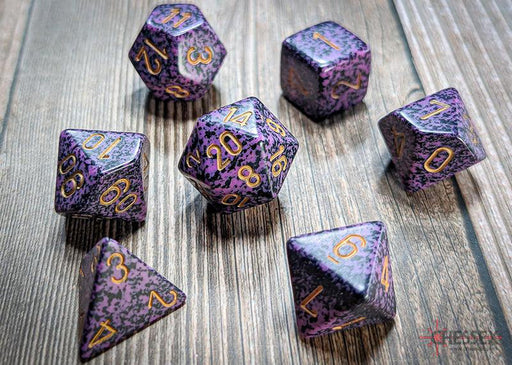 CHX25317 - Chessex: Speckled Hurricane Polyhedral 7-Dice Set