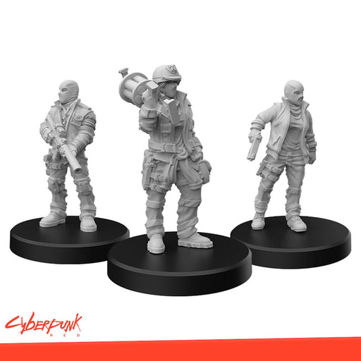 Combat Zoners A | Cyberpunk RED | Miniatures