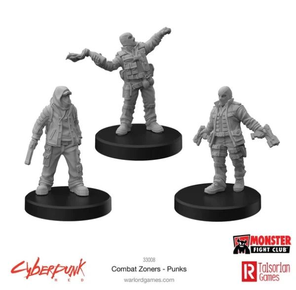 Combat Zoners B | Cyberpunk RED | Miniatures