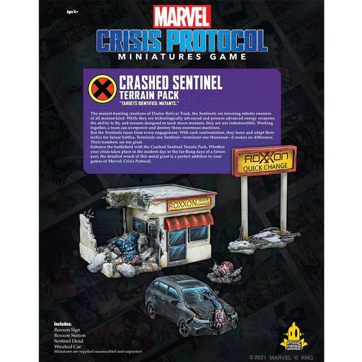 Crashed Sentinel Terrain Pack | Marvel: Crisis Protocol