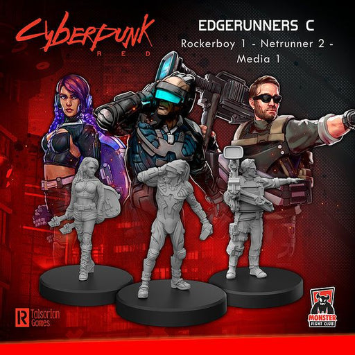Edgerunners C | Cyberpunk RED | Miniatures