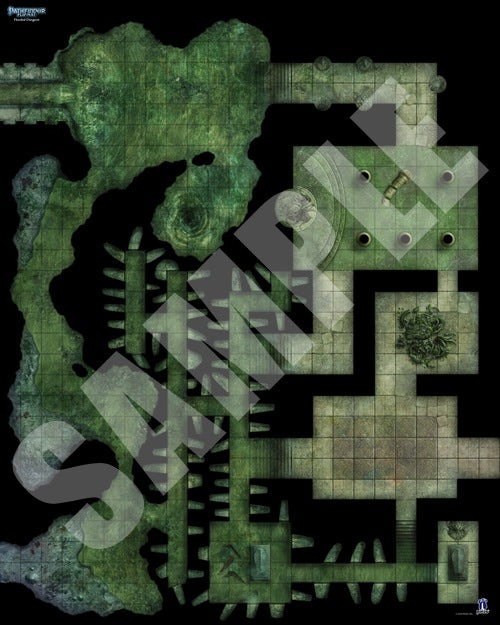 Flooded Dungeon | Flip-Mat | Pathfinder – Blugee