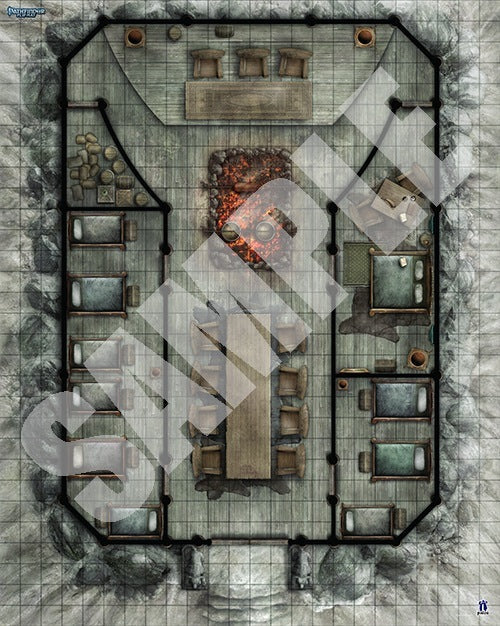 Giant Lairs | Flip-Mat | Pathfinder