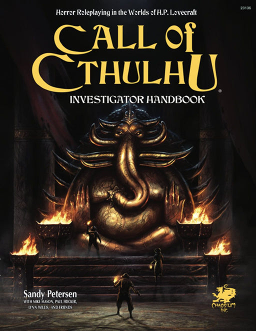 Investigator Handbook | Call of Cthulhu 7e