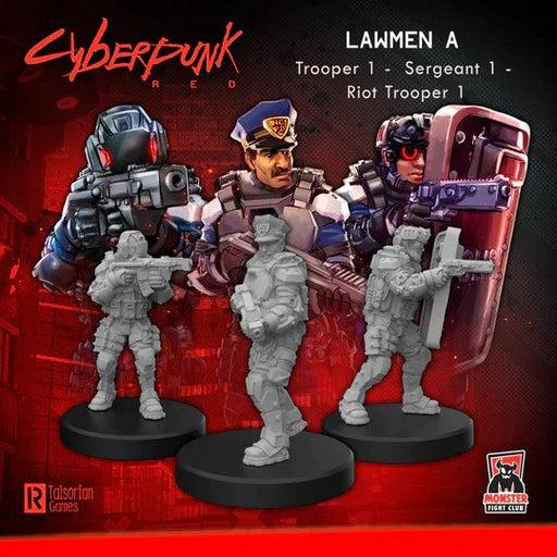 Lawmen A | Cyberpunk RED | Miniatures