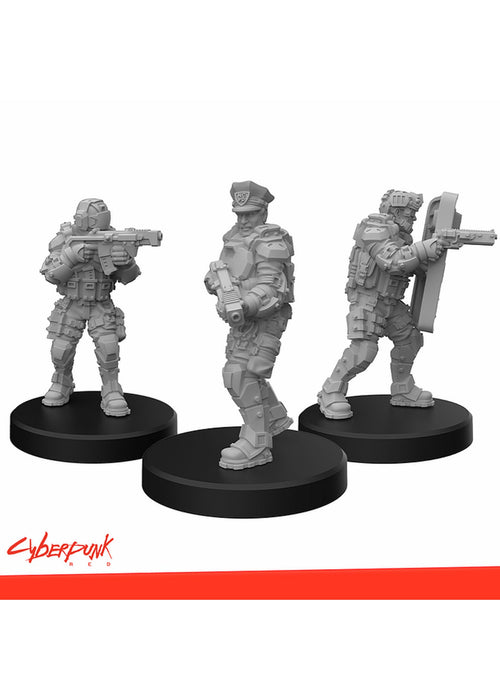 Lawmen B | Cyberpunk RED | Miniatures