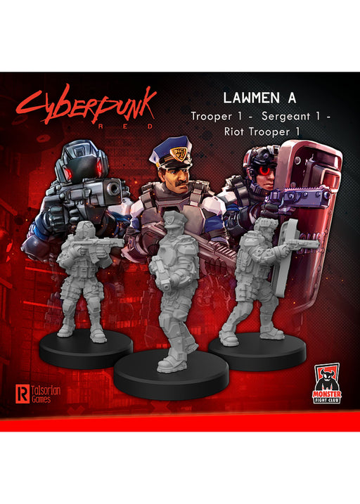 Lawmen B | Cyberpunk RED | Miniatures