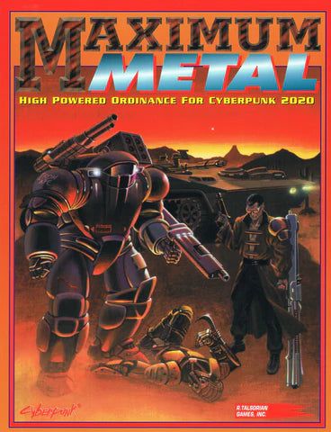 Maximum Metal | The Cyberpunk 2020 Sourcebook