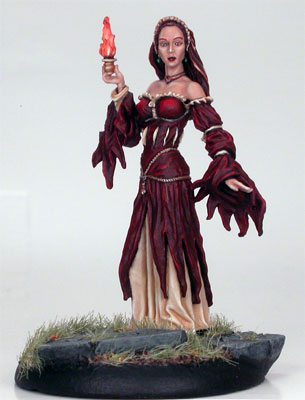 Melisandre Priestess of R'hllor | Dark Sword Miniatures | Game of Thrones Miniature