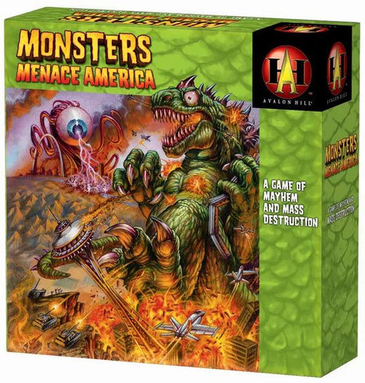 Monsters Menace America | Board Game
