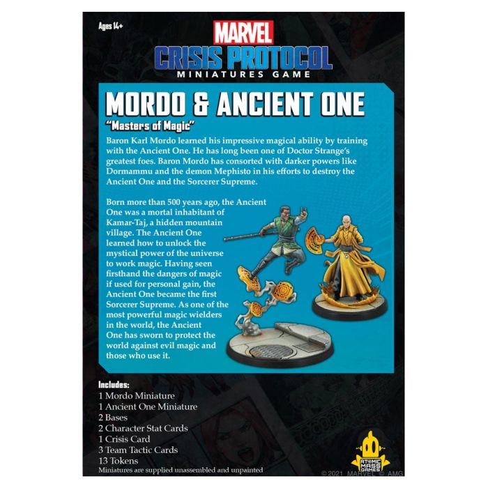 Mordo & Ancient One | Marvel: Crisis Protocol | Character Pack