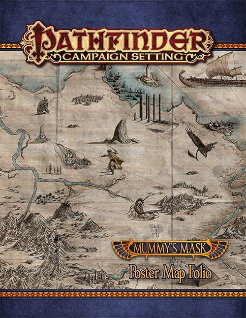 Mummy's Mask | Poster Map Folio | Pathfinder 1e Campaign Setting