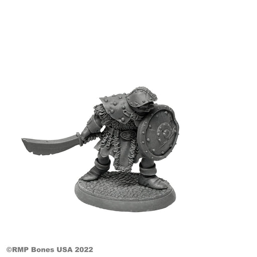 Reaper Miniatures Jana Frostwind Barbarian – Unpainted Metal D&D Miniature, Unassembled, 25mm Scale