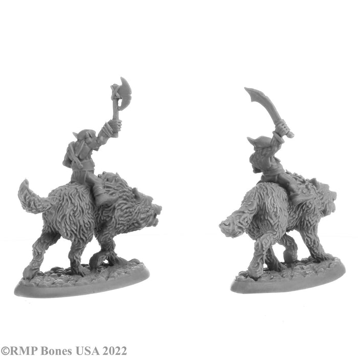 RPR07041 - Reaper Miniatures: Goblin Wolfriders