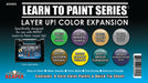 RPR08909 - Reaper Miniatures: Learn to Paint Kit | Layer Up! - Color Expansion