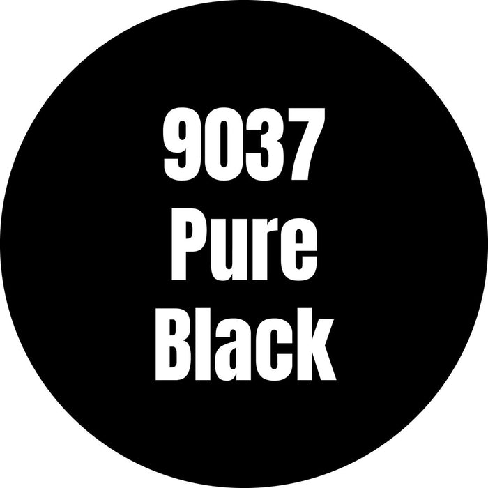 RPR09037 - Reaper Miniatures: Pure Black | MSP-Paint Core