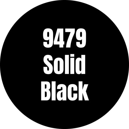 RPR09479 - Reaper Miniatures: Solid Black | MSP-Paint Bones